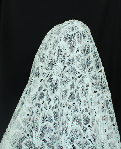 Tissu dentelle - blanc - photo 2/4 | So Tissus