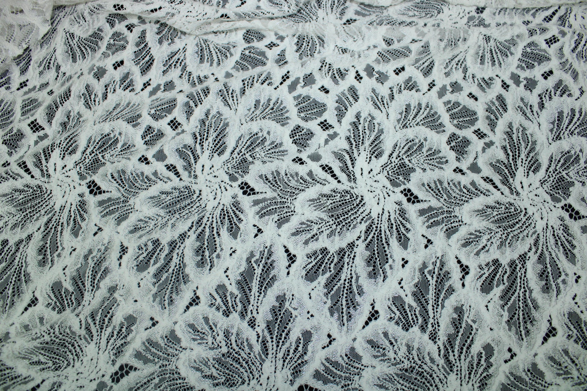 Tissu dentelle - blanc - photo 4/4 | So Tissus