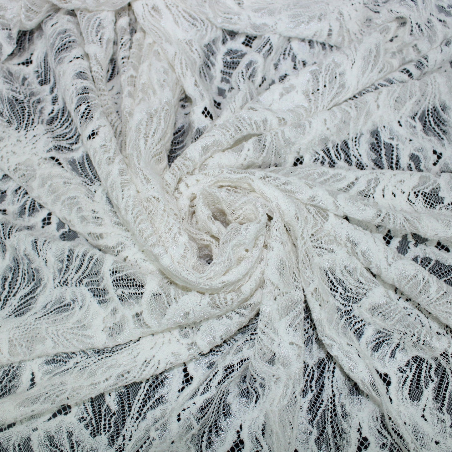 Tissu dentelle - blanc - photo 1/4 | So Tissus