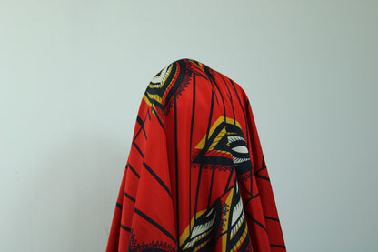 Tissu crêpe - imprimé éthnique - photo 3/4 | So Tissus