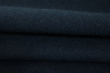 Tissu drap de laine - bleu marine - photo 2/3 | So Tissus