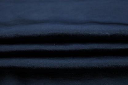 Tissu satin - bleu marine - photo 2/3 | So Tissus
