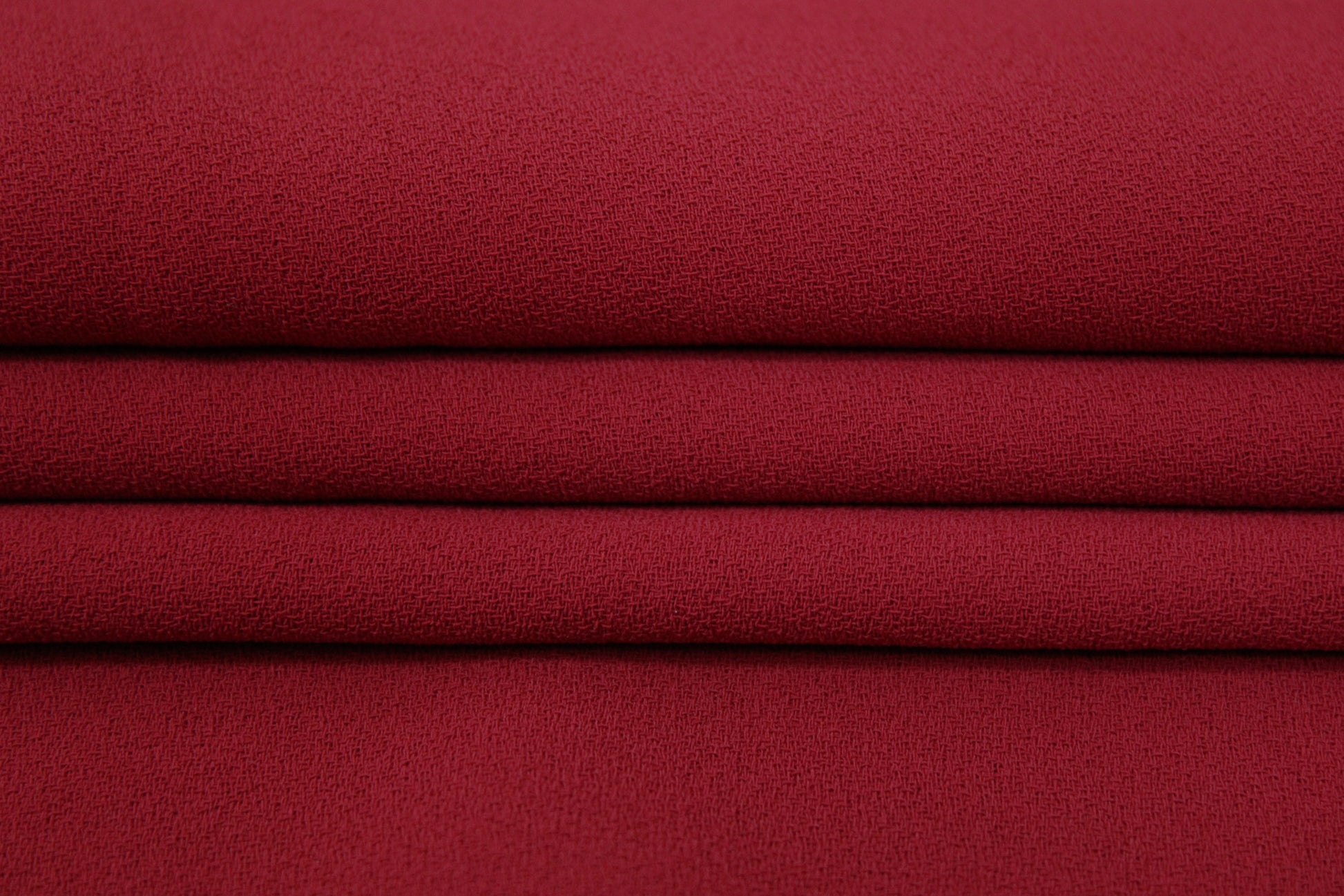 Tissu crêpe - rouge sang - photo 2/3 | So Tissus
