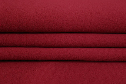 Tissu crêpe - rouge sang - photo 2/3 | So Tissus