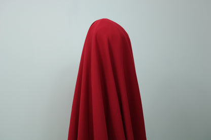 Tissu crêpe - rouge sang - photo 3/3 | So Tissus