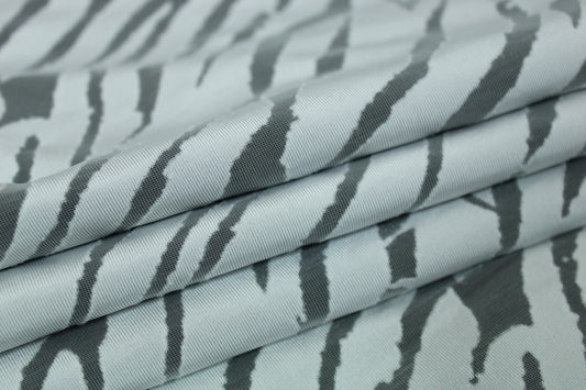 Tissu maille dévorée - zébré - photo 2/5 | So Tissus