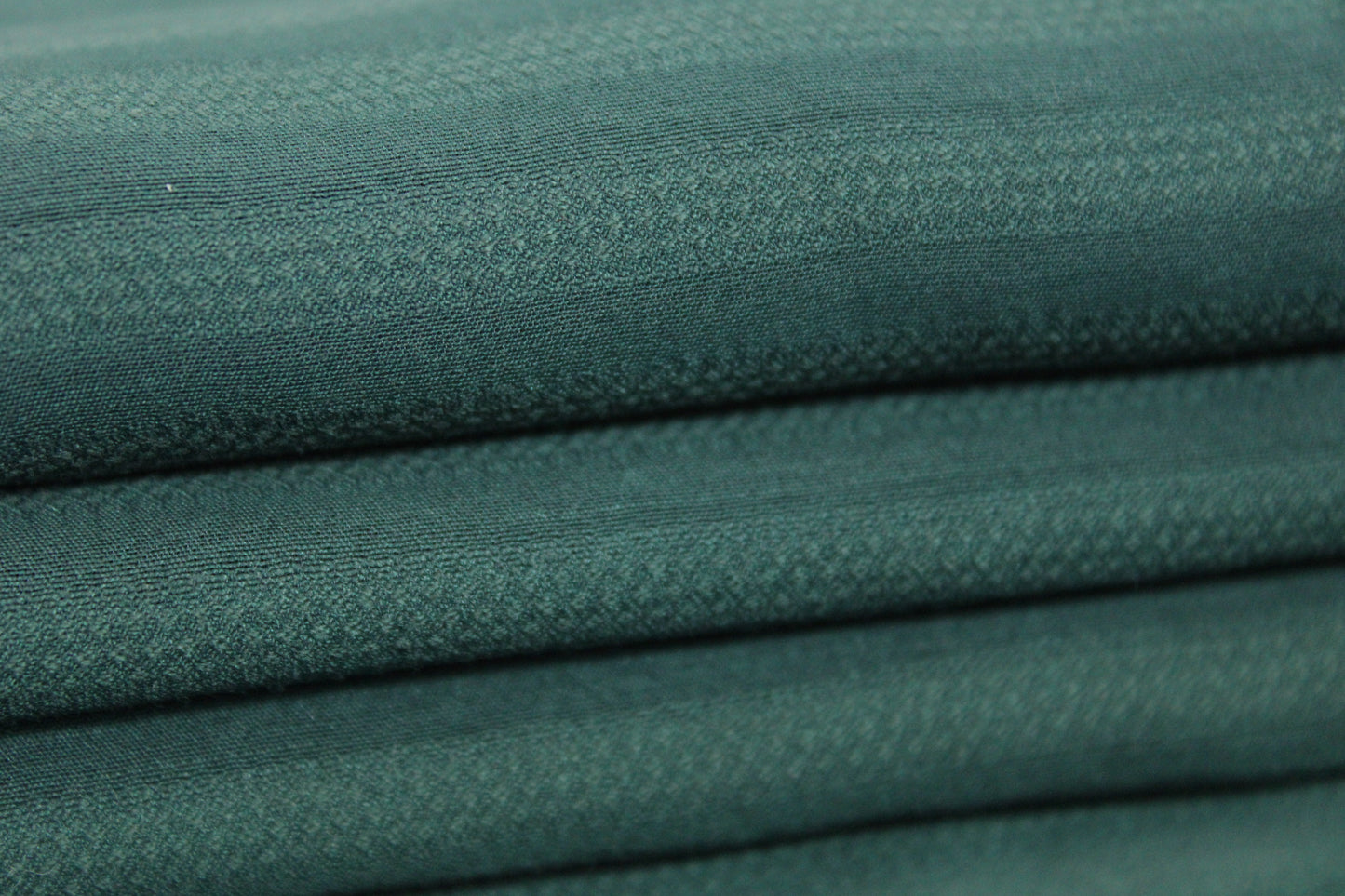 Tissu voile de viscose- à rayures - vert pin - photo 2/3 | So Tissus