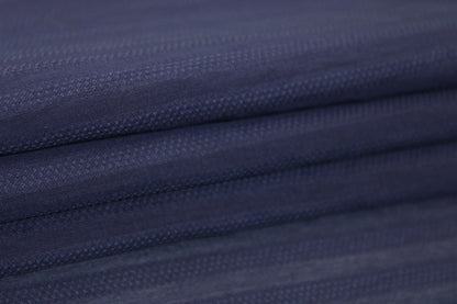 Tissu voile de viscose- à rayures - violet - photo 2/3 | So Tissus