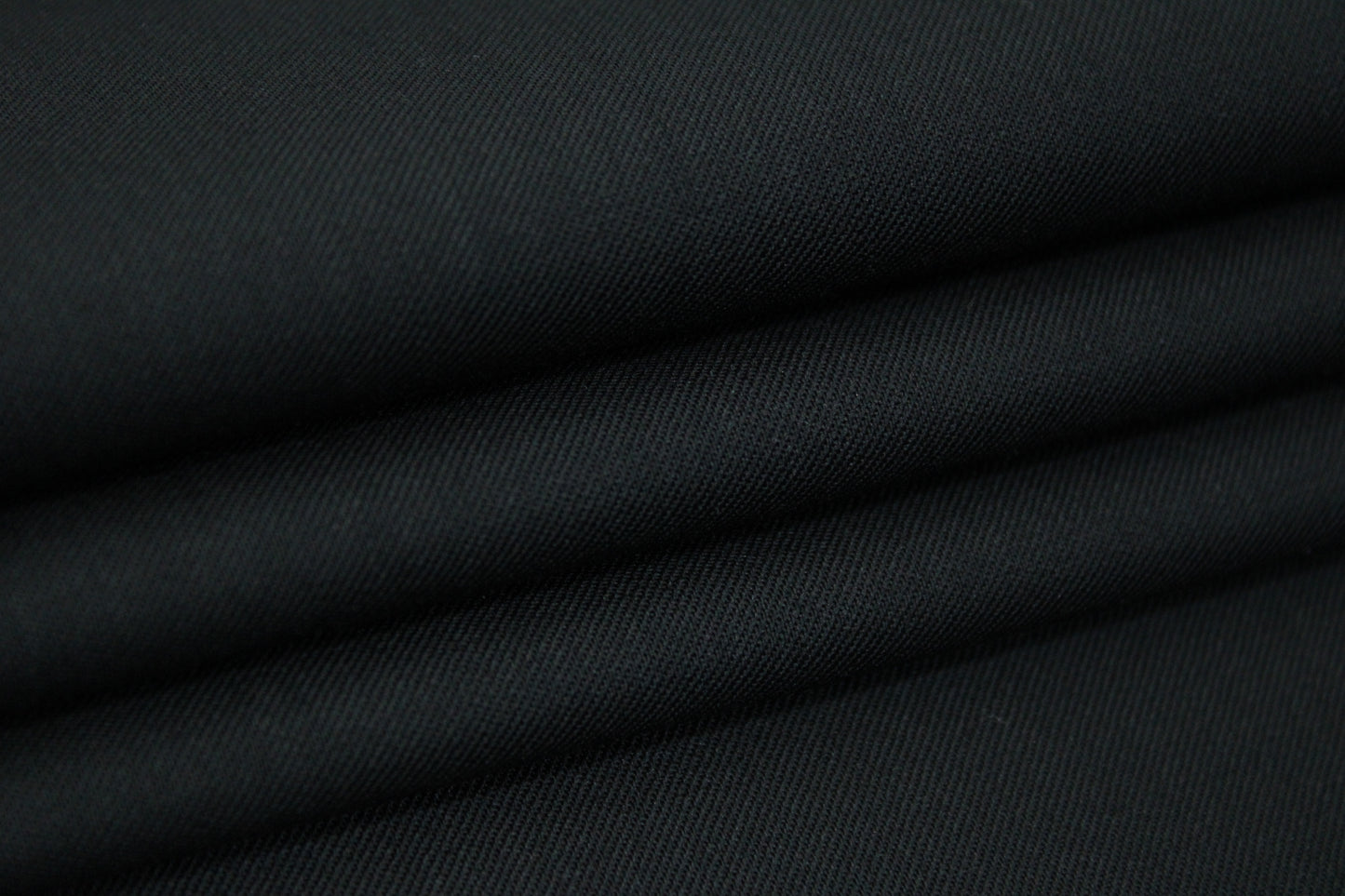 Tissu coton stretch - noir - photo 2/3 | So Tissus