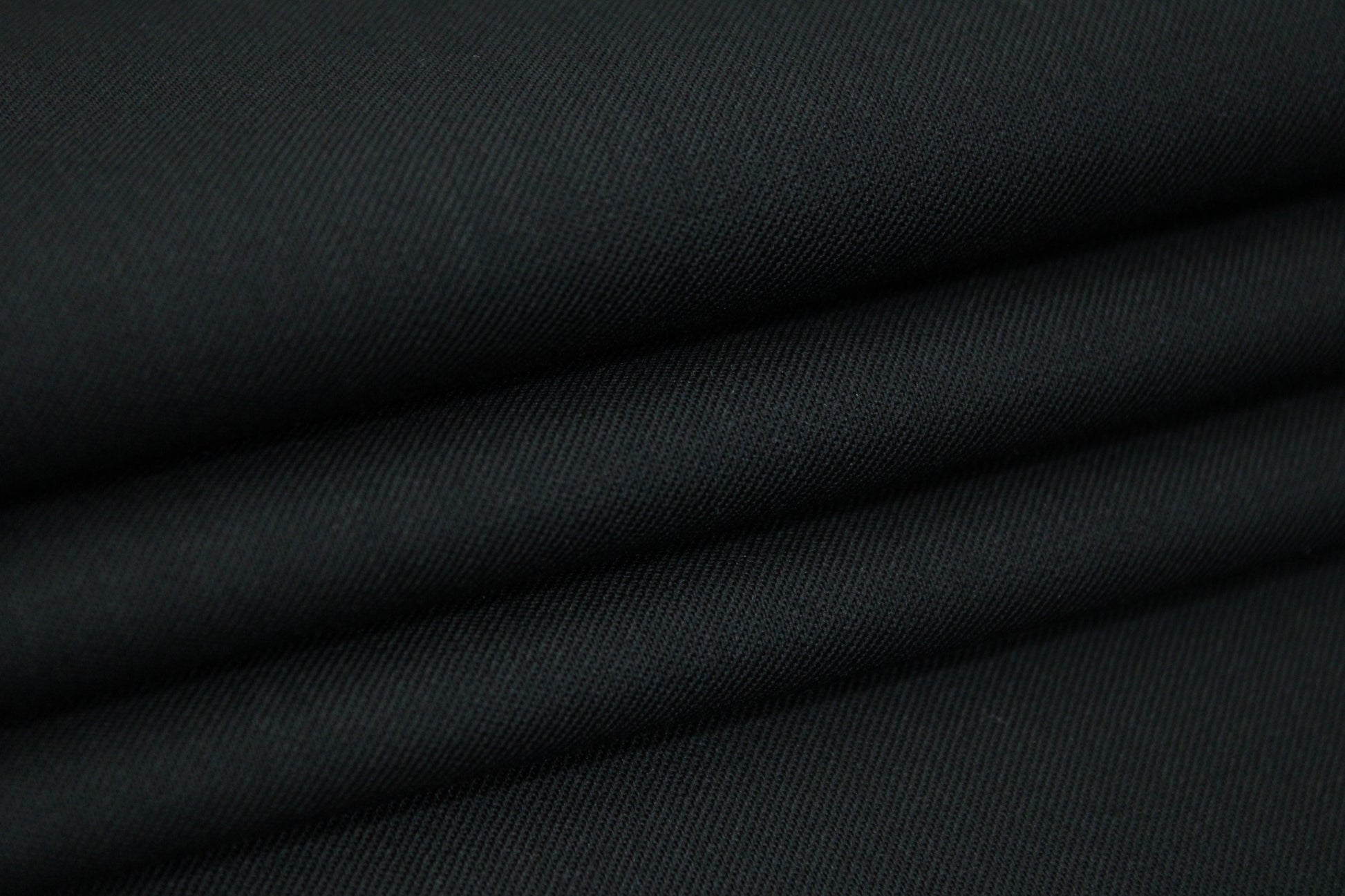Tissu coton stretch - noir - photo 2/3 | So Tissus