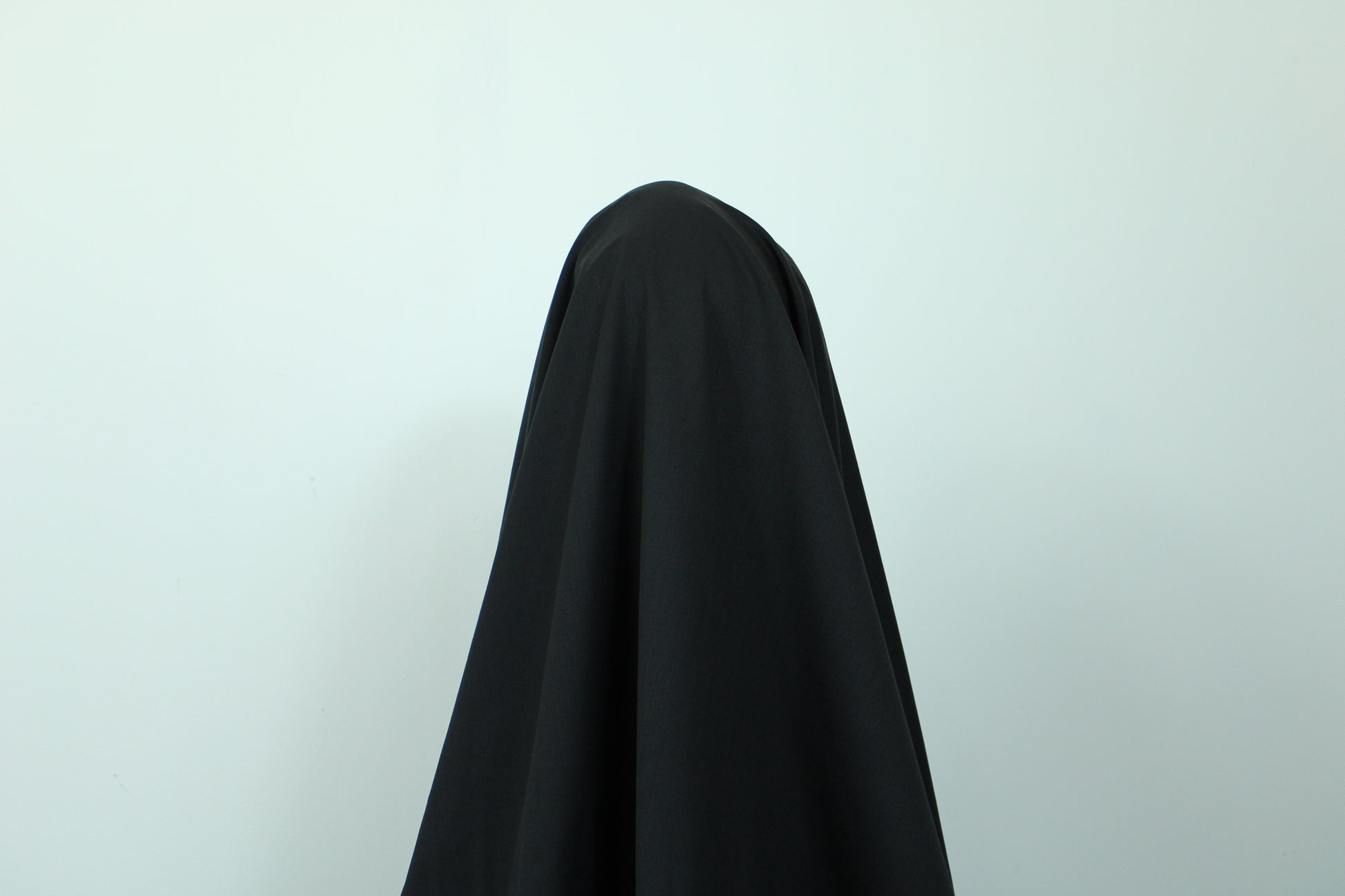 Tissu coton stretch - noir - photo 3/3 | So Tissus