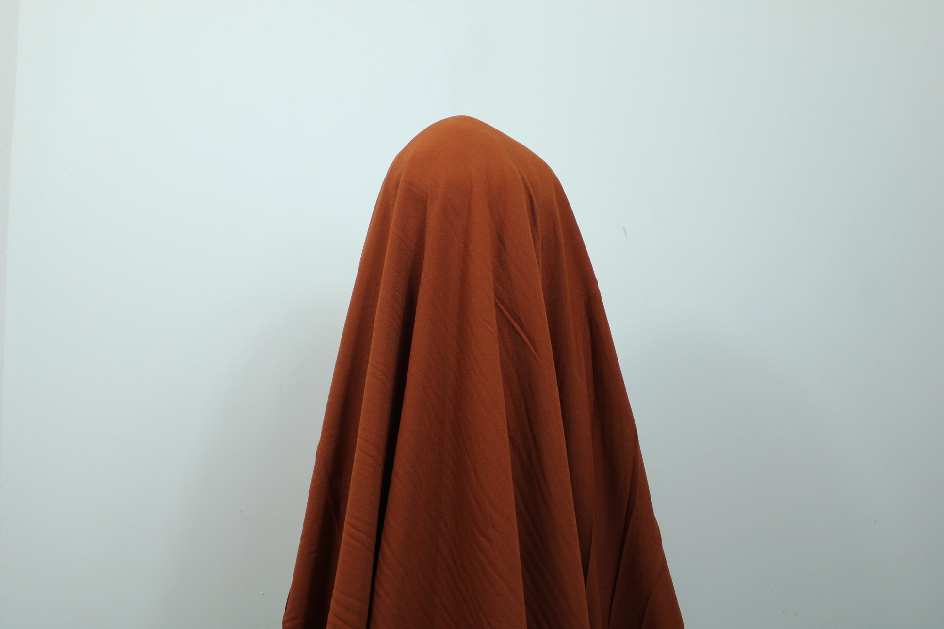 Tissu crêpe - terracotta - photo 3/3 | So Tissus