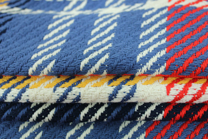 Tissu tweed coton - à carreaux - multicolore - photo 2/5 | So Tissus