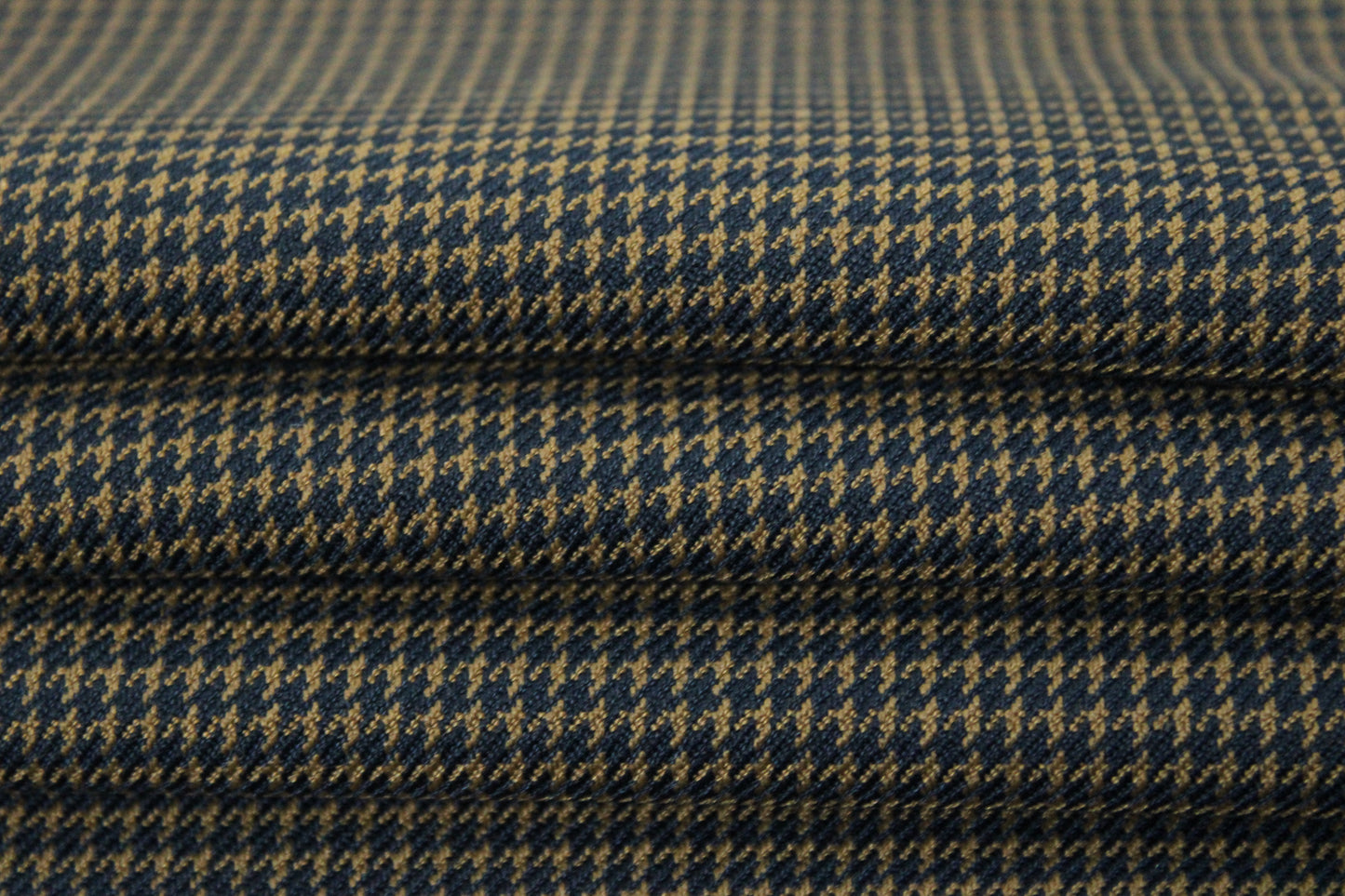 Tissu laine froide - pieds de puce - noir et marron - photo 2/4 | So Tissus