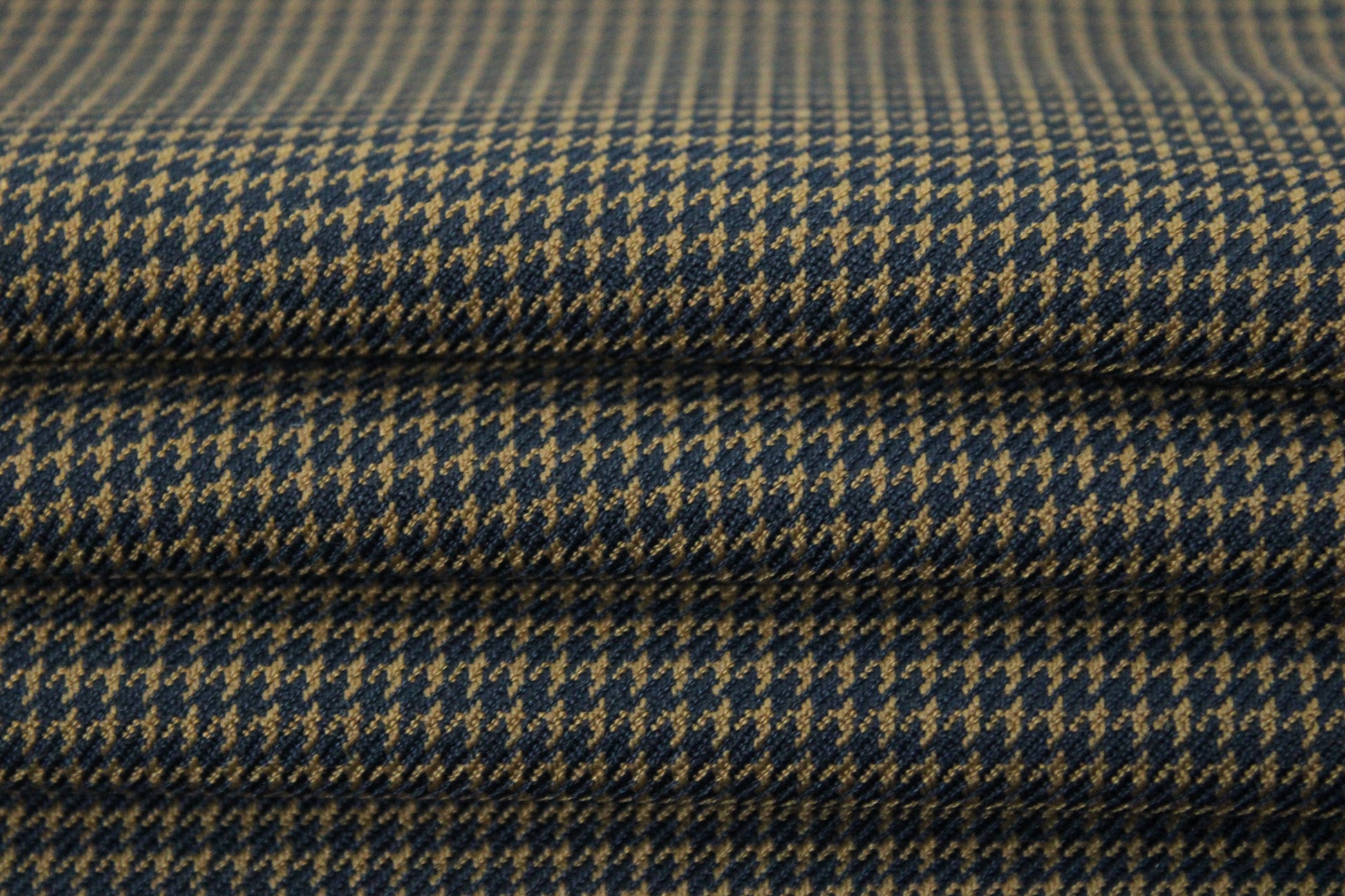 Tissu laine froide - pieds de puce - noir et marron - photo 2/4 | So Tissus