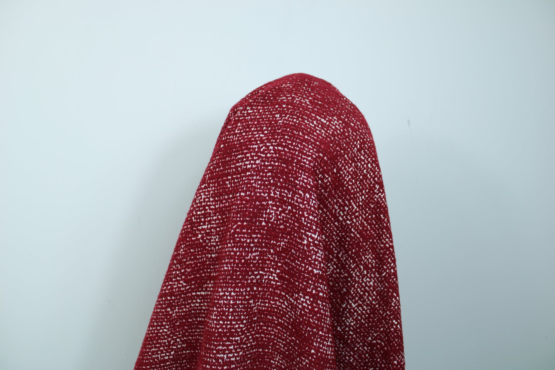 Tissu tweed - ton lie de vin - photo 3/4 | So Tissus