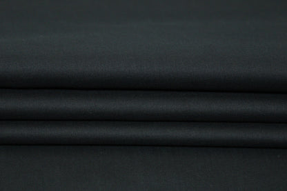 Tissu voile de coton - noir - photo 2/3 | So Tissus