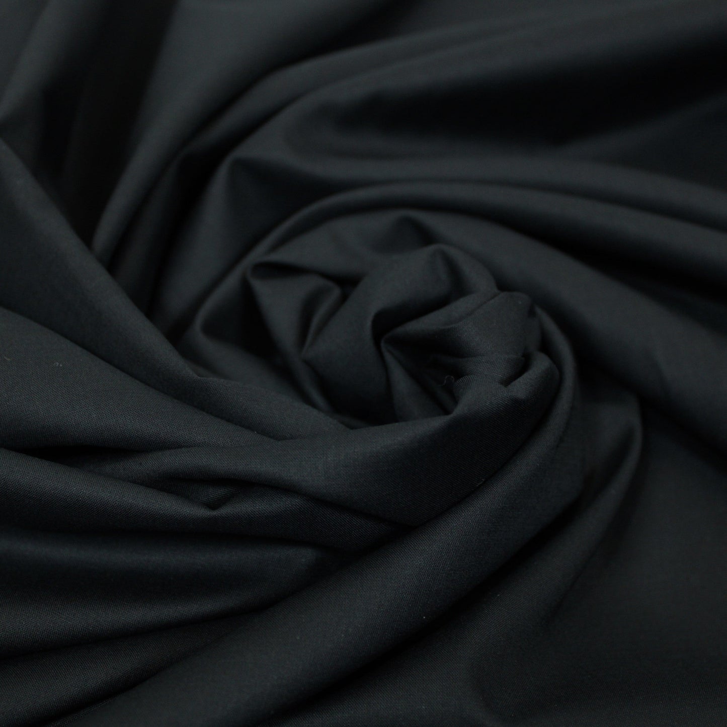 Tissu voile de coton - noir - photo 1/3 | So Tissus