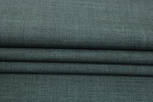 Tissu laine froide stretch - gris chiné - photo 2/3 | So Tissus