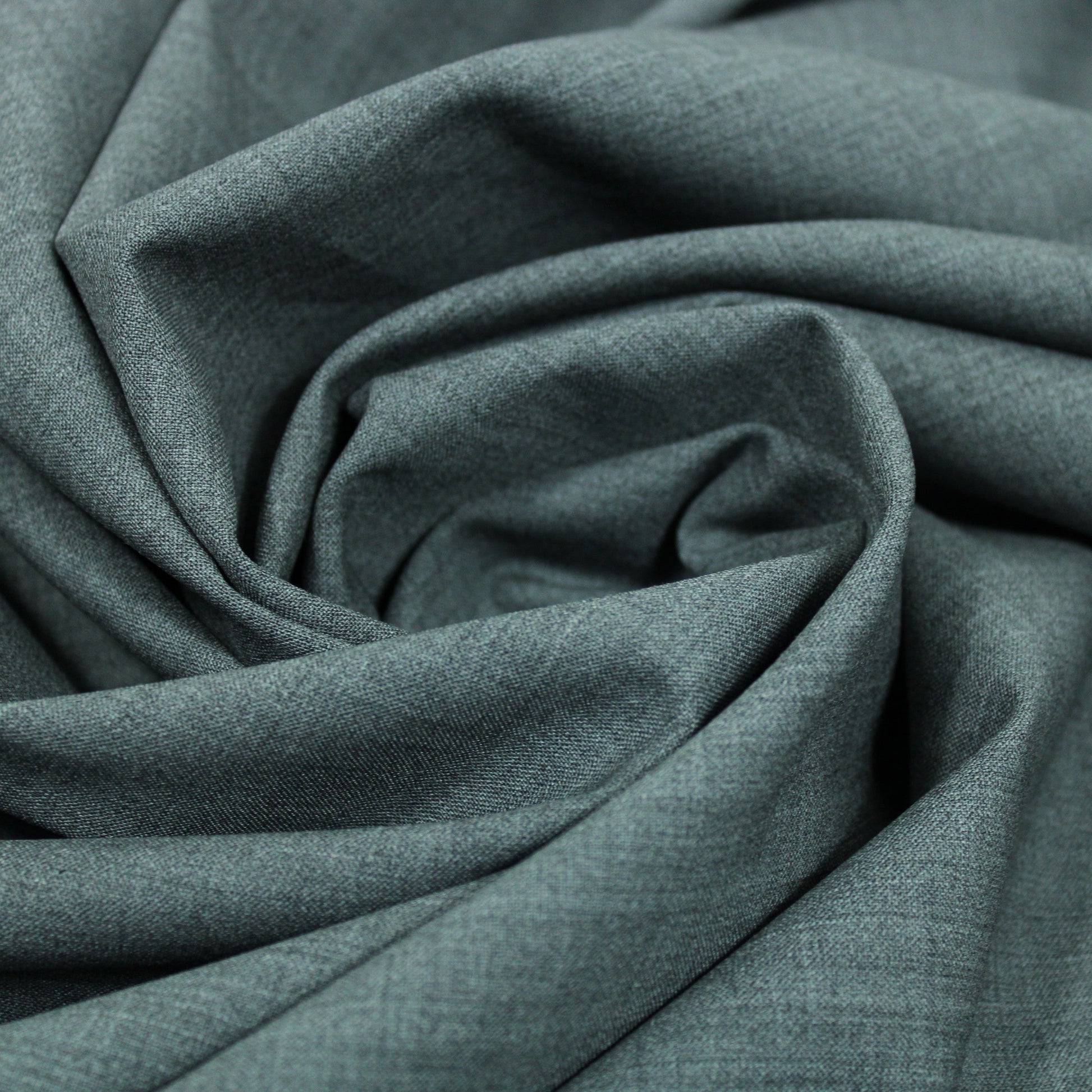 Tissu laine froide stretch - gris chiné - photo 1/3 | So Tissus