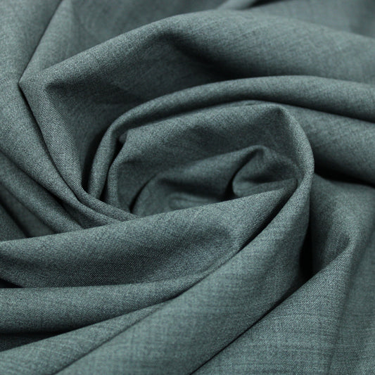 Tissu laine froide stretch - gris chiné - photo 1/3 | So Tissus