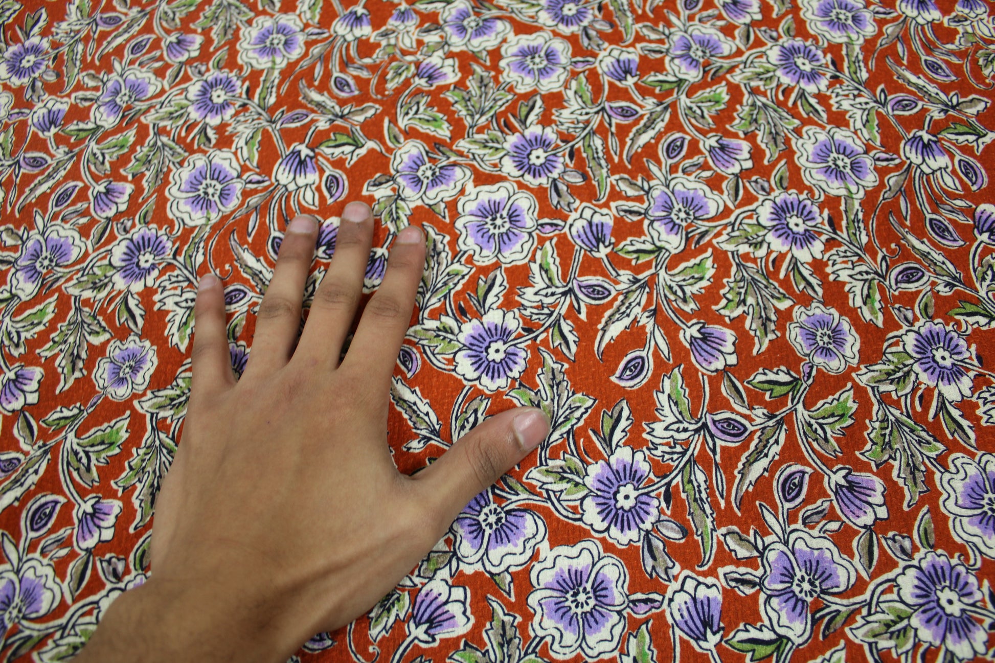 Tissu double gaze - imprimé fleuri - photo 4/5 | So Tissus