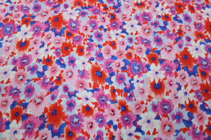 Tissu crêpon viscose - imprimé fleuri - photo 5/5 | So Tissus