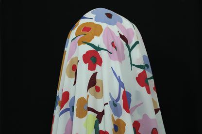 Tissu crêpe georgette  - imprimé grosses fleurs - photo 3/5 | So Tissus