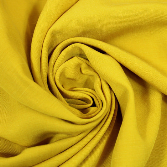 Tissu tencel - jaune - photo 1/4 | So Tissus