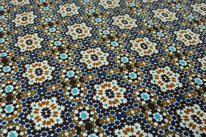 Tissu crêpe viscose - imprimé vitrail - photo 4/5 | So Tissus