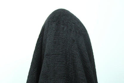 Tissu maille gaufré - noir - photo 3/5 | So Tissus