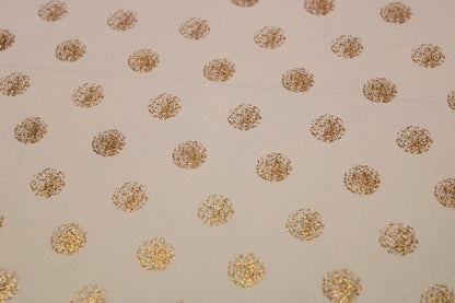 Tissu crêpe georgette  - imprimé tacheté - photo 5/6 | So Tissus