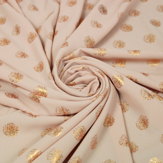 Tissu crêpe georgette  - imprimé tacheté - photo 1/6 | So Tissus