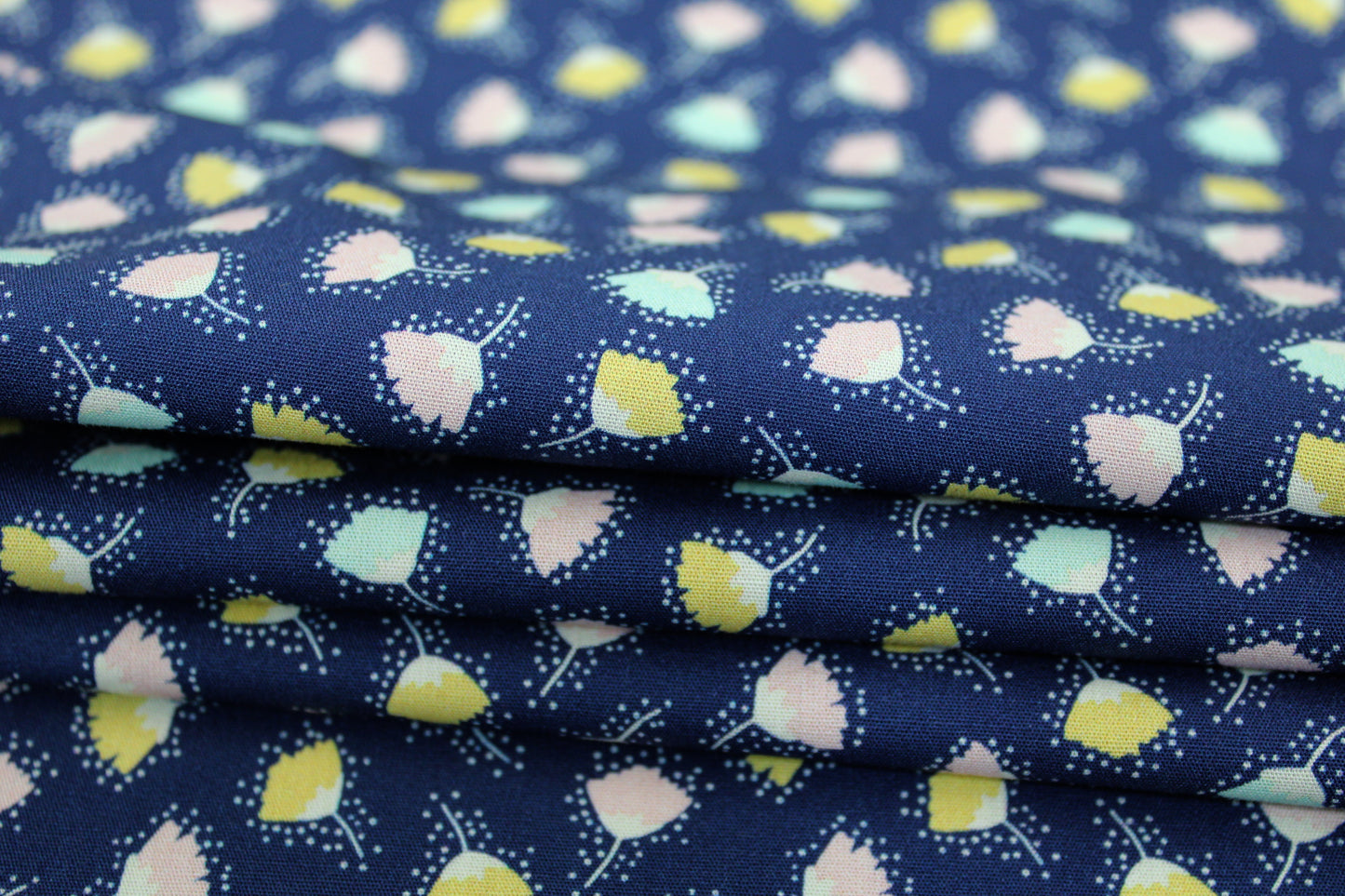 Tissu popeline coton - imprimé petites fleurs pastels - photo 2/5 | So Tissus