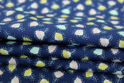 Tissu popeline coton - imprimé petites fleurs pastels - photo 2/5 | So Tissus