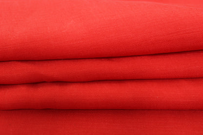 Tissu tencel - rouge - photo 2/3 | So Tissus