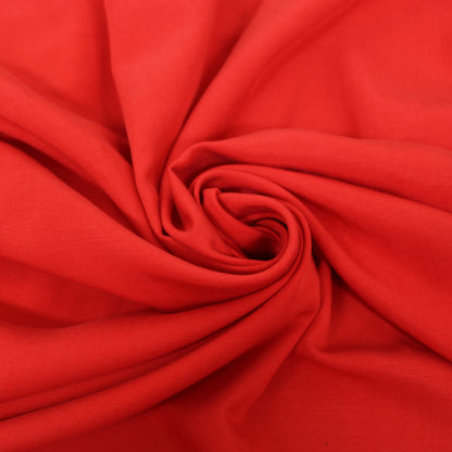 Tissu tencel - rouge - photo 1/3 | So Tissus