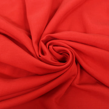 Tissu tencel - rouge