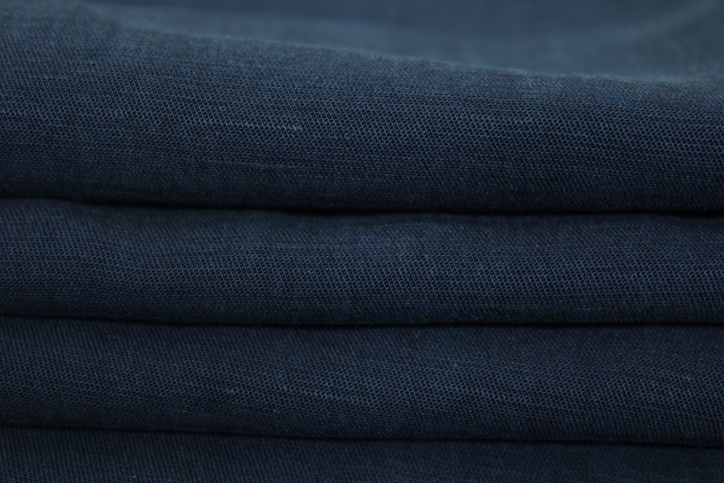 Tissu tencel - bleu marine - photo 2/3 | So Tissus