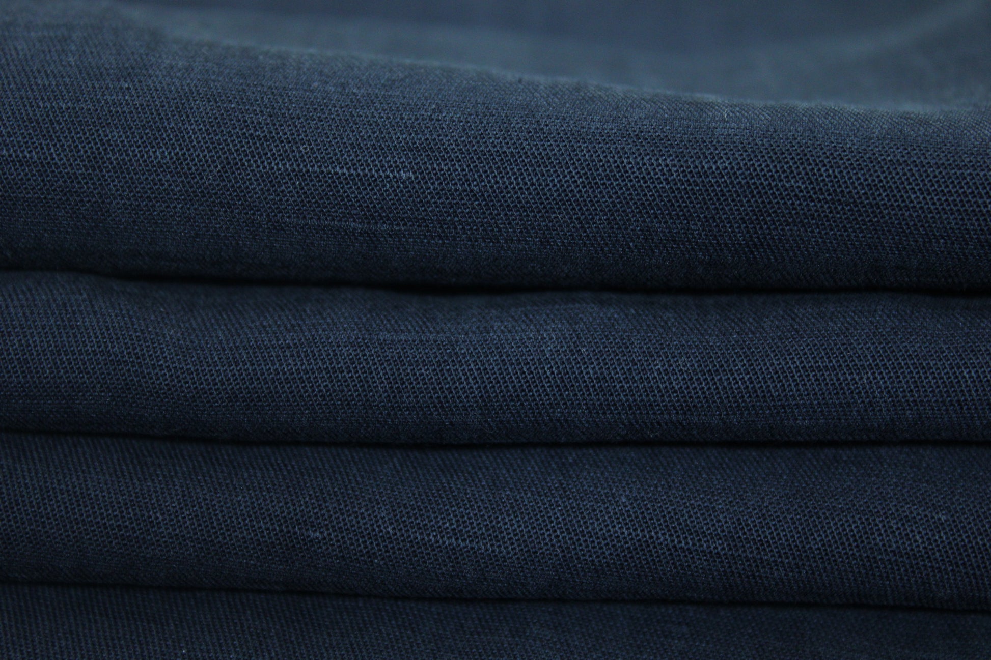 Tissu tencel - bleu marine - photo 2/3 | So Tissus