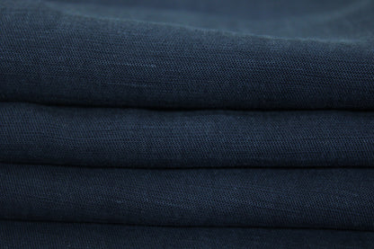 Tissu tencel - bleu marine - photo 2/3 | So Tissus