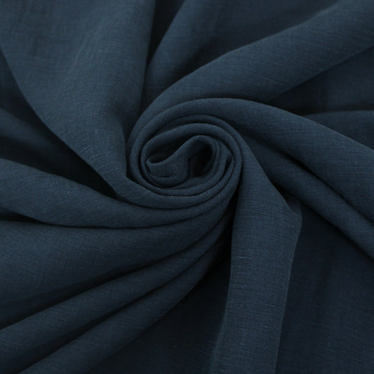 Tissu tencel - bleu marine - photo 1/3 | So Tissus