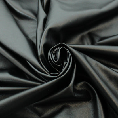 Tissu simili cuir - noir - photo 1/4 | So Tissus