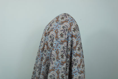 Tissu crêpe - imprimé cachemire fleuri - photo 3/5 | So Tissus