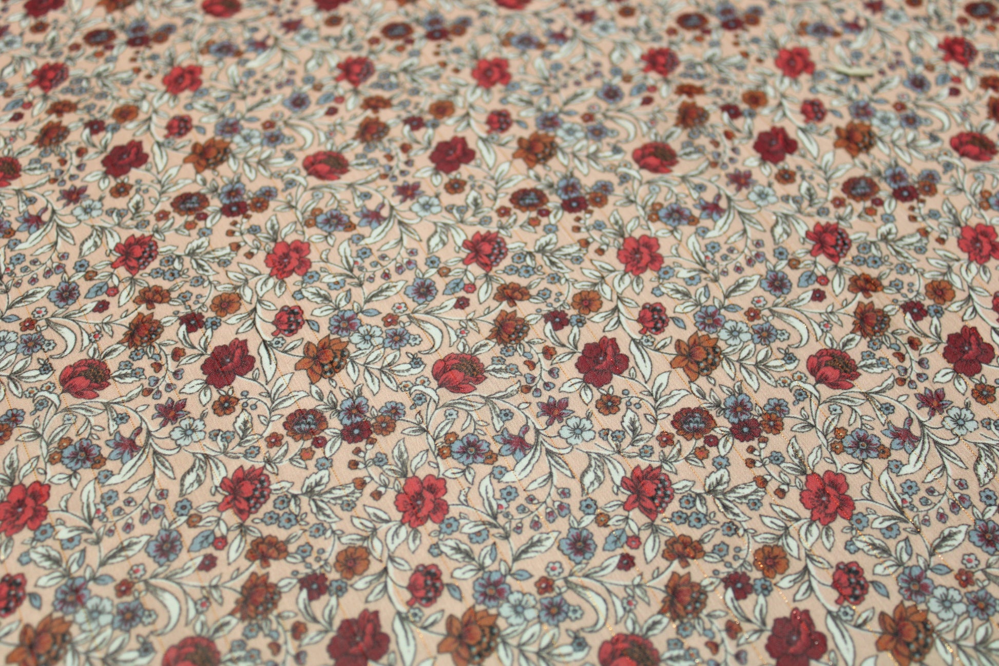 Tissu mousseline - imprimé fleuri - photo 5/5 | So Tissus