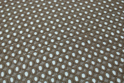 Tissu guipure à motif géométrique - châtaigne - photo 5/6 | So Tissus