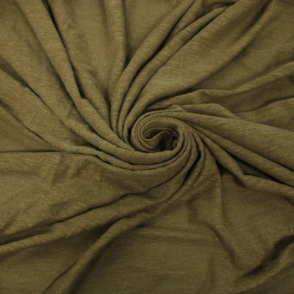 Tissu jersey de lin - marron clair - photo 1/3 | So Tissus
