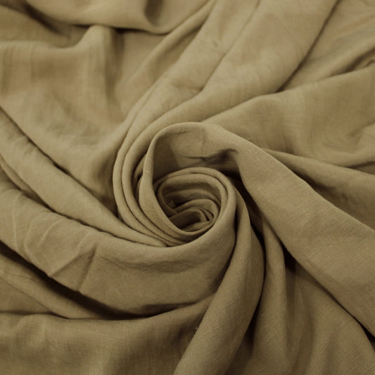 Tissu tencel - couleur châtaigne - photo 1/3 | So Tissus