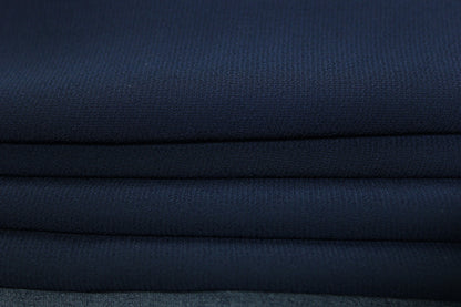 Tissu crêpe georgette  - bleu marine - photo 2/4 | So Tissus