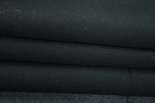 Tissu crêpe georgette  - noir - photo 2/4 | So Tissus